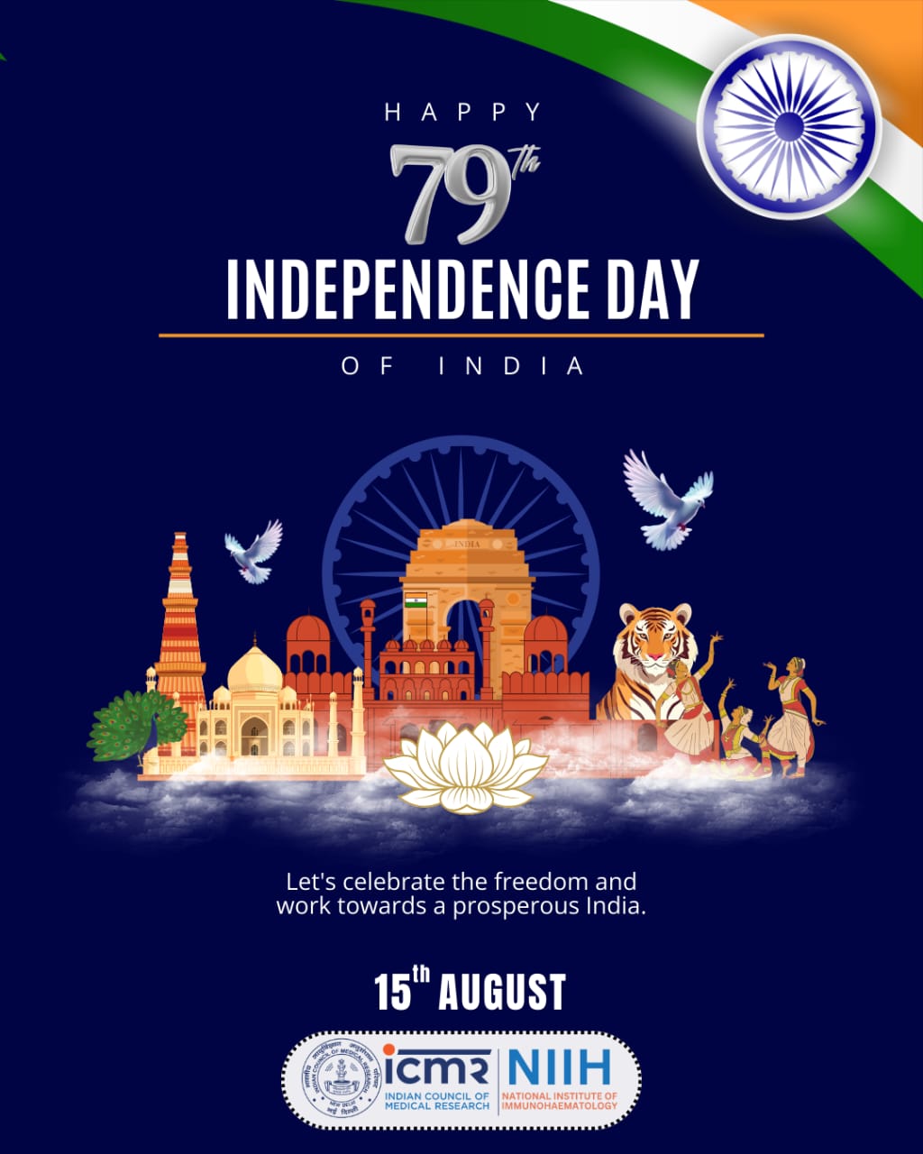 Independence Day at ICMR-NIIH
